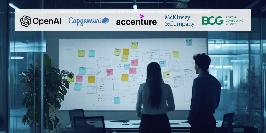 OpenAI Alliances Boston Consulting Group Accenture CapGemini Mckinsey and Company
