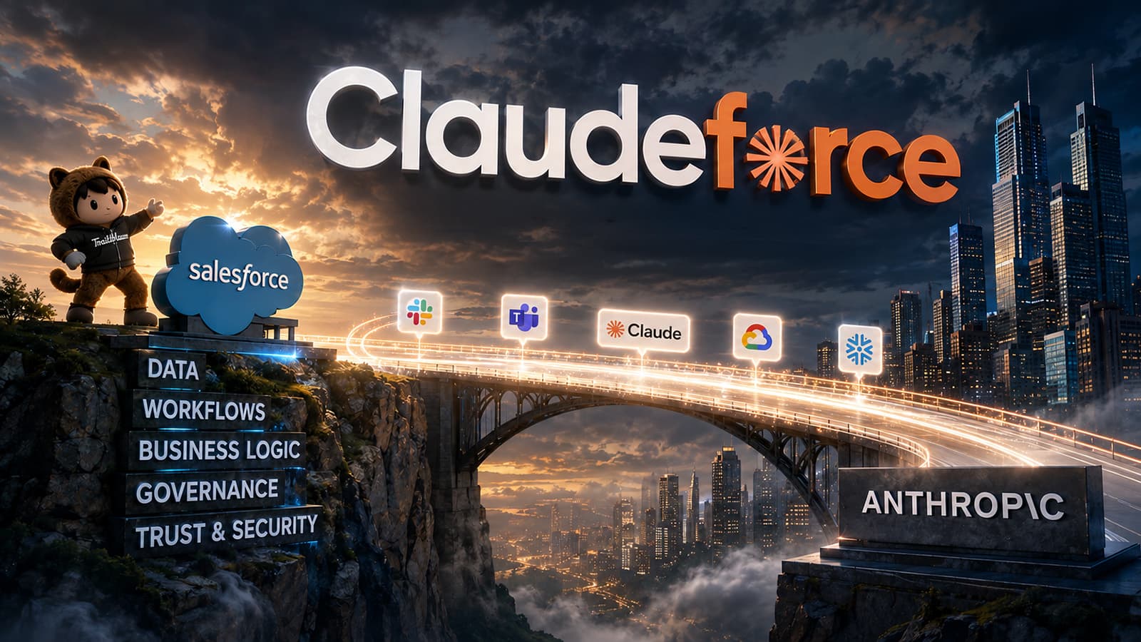 Salesforce’s Claudeforce Deal With Anthropic Points to What Comes After the CRM UI
