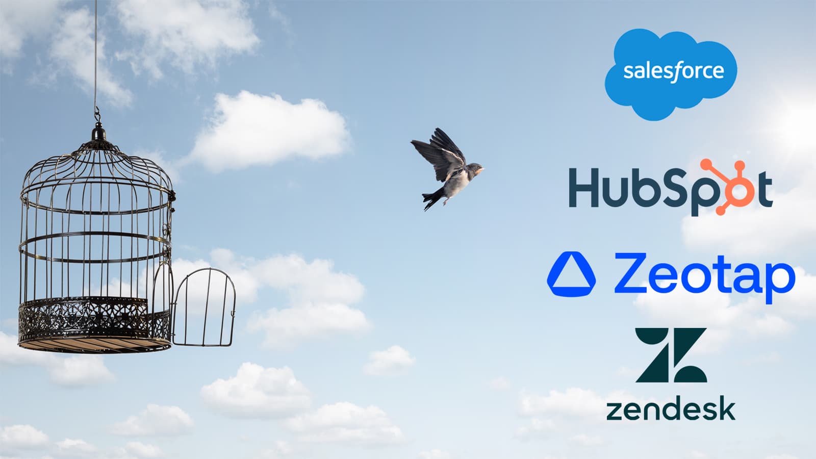 CRM’s Great Escape: Salesforce, HubSpot, Zeotap, and Zendesk Redraw the Data Battle