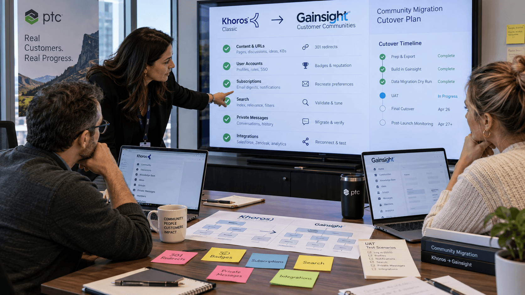 Community platform migration