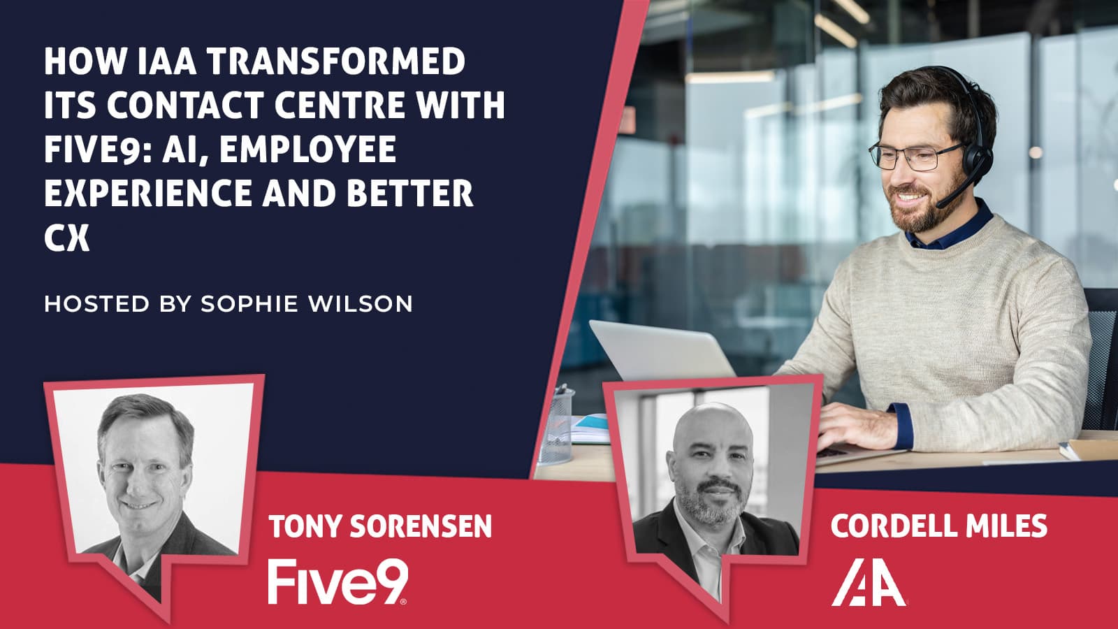 IAA and Five9 leaders discuss the company’s AI contact centre transformation at CCW Nashville.