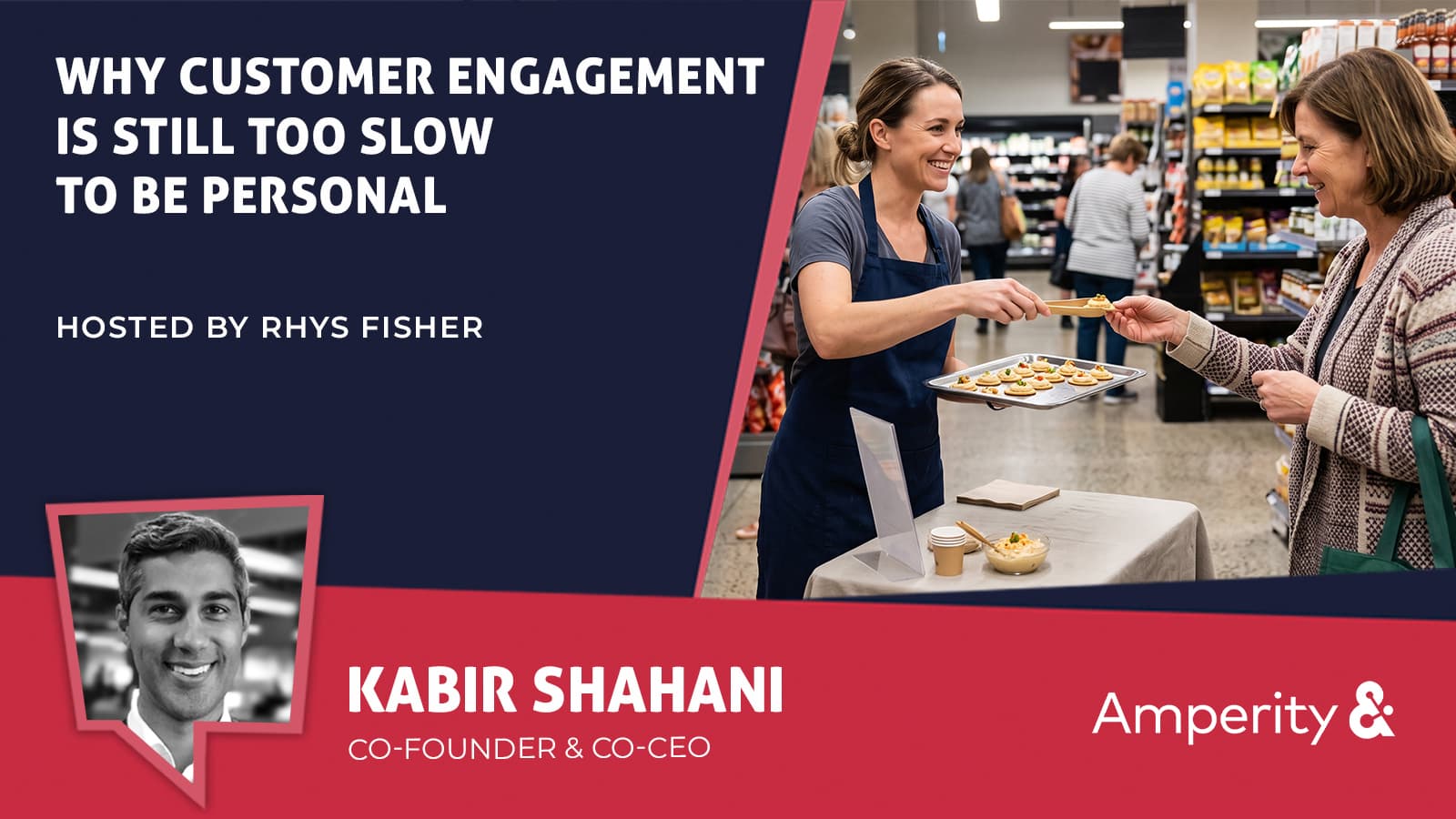 AI customer engagement concept showing customer data, analytics, and connected business teams