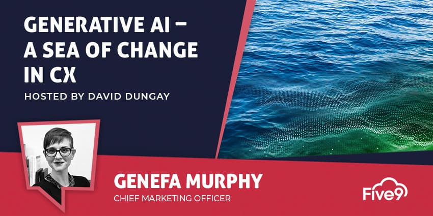 Generative AI – A Sea of Change in CX