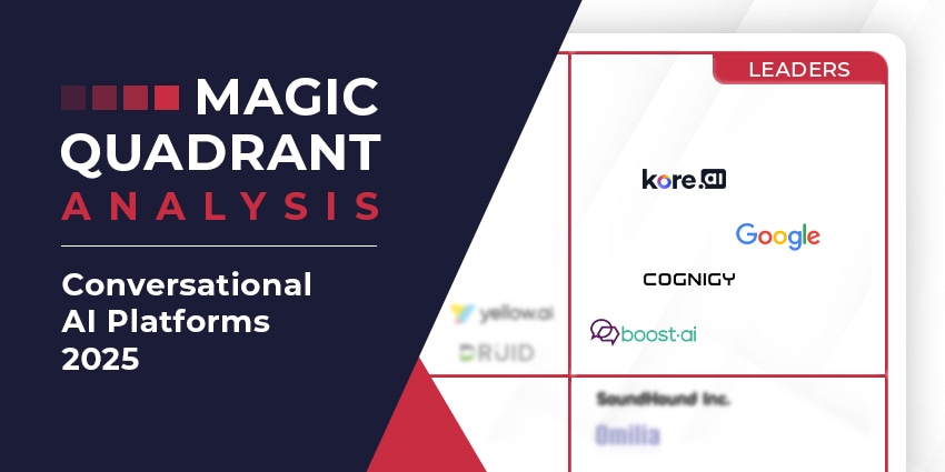 Gartner Magic Quadrant for Conversational AI Platforms 2025: The Rundown