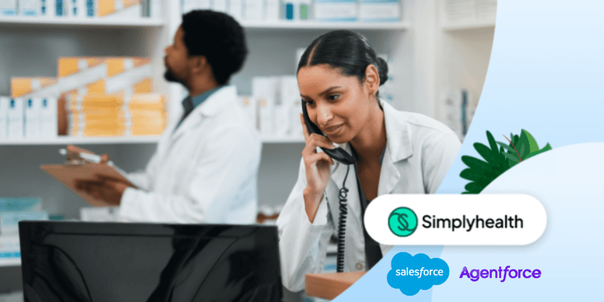 Simplyhealth's use of Agentforce to cut complaints and transform CX with AI
