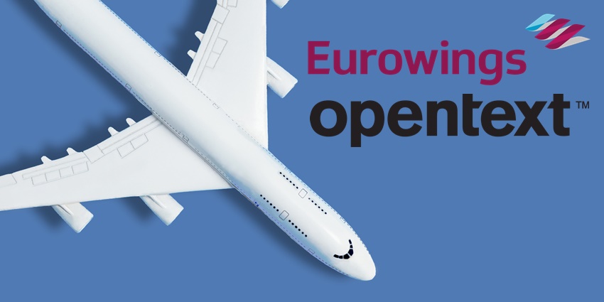 Eurowings Implements OpenText for Flight Optimisation