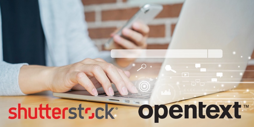 Shutterstock Announces API integration with OpenText