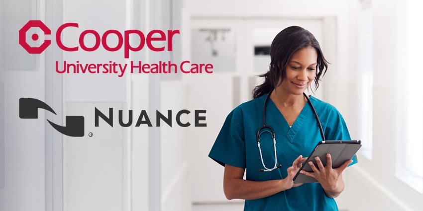 Cooper University Health Care and Nuance Communications Sign Strategic Collaboration