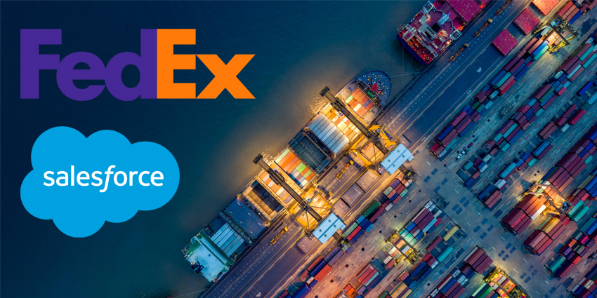 Salesforce, FedEx Partner on Supply Chain Management