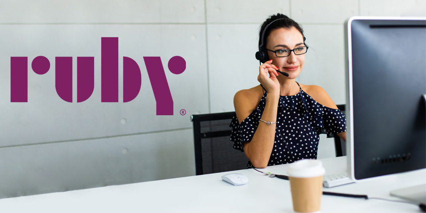 Ruby Boosts Wages for Virtual Reception Offering