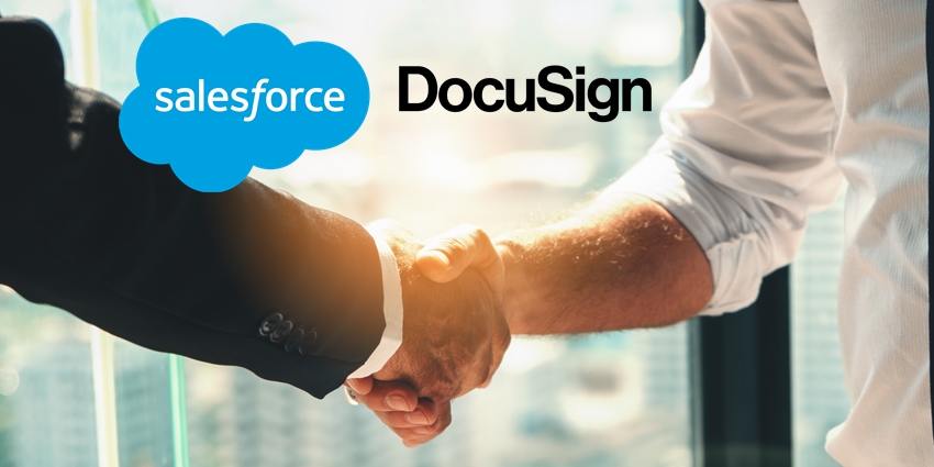 Salesforce, DocuSign Partner to Enable Contract Collab Through Slack