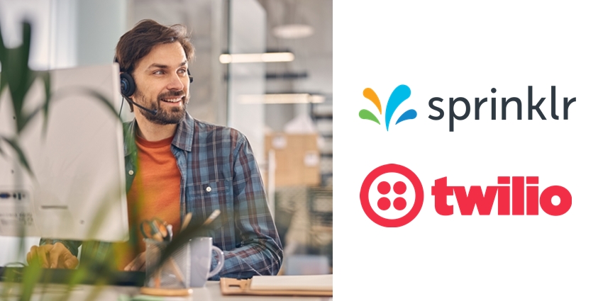 Sprinklr Integrates with Twilio