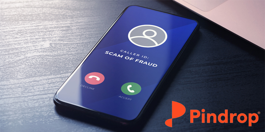 Scam phone call from unknown number. Anti-scam fishing app - block scam and unwanted calls concept