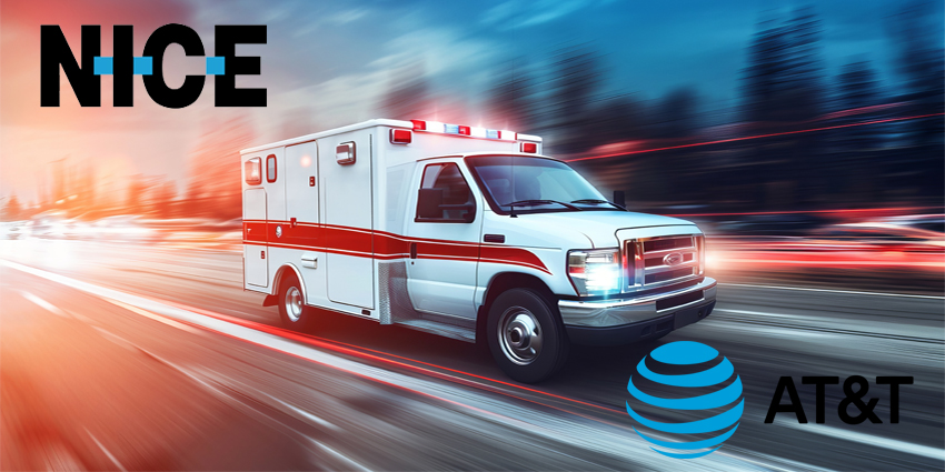 Quick response medical ambulance vehicle or truck speeding on the way for accident or health care emergency