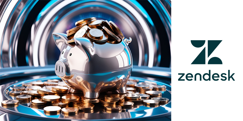 piggy bank money coins saving in futuristic background