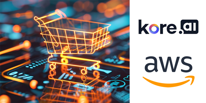 Digital Shopping Technology Ecommerce with Futuristic Online Cart on Circuit Board