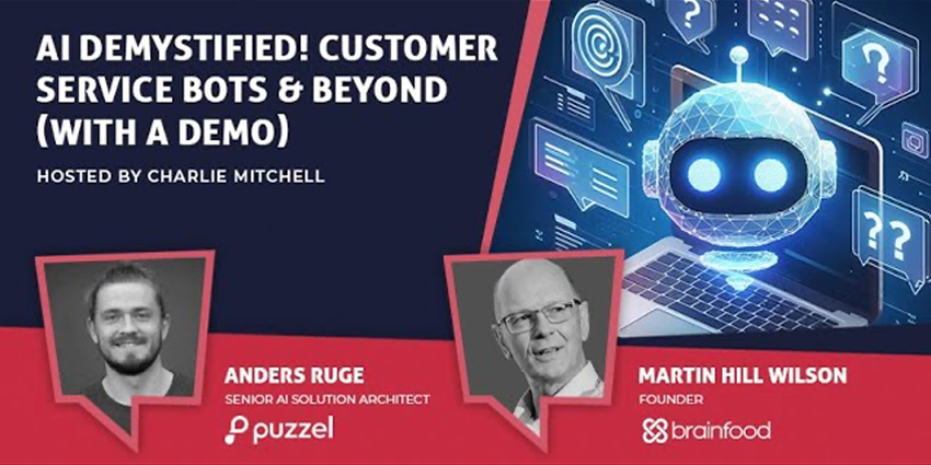 AI Demystified! Customer Service Bots & Beyond (with a Demo)