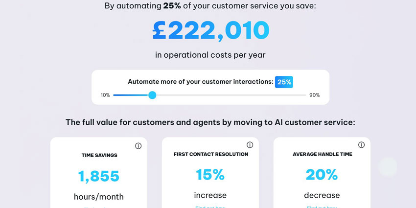 NICE Launches an Online Calculator That Estimates Contact Center AI Savings