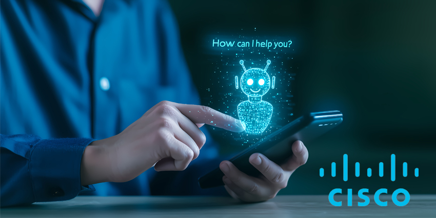 Interaction avec un chatbot IA sur smartphone
