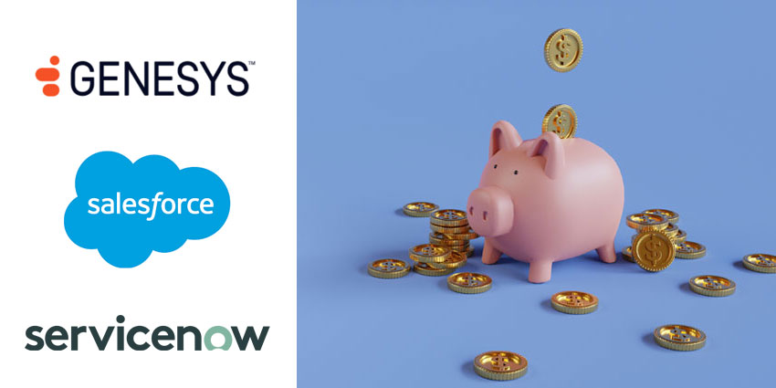 Salesforce & ServiceNow Invest $1.5BN in Genesys
