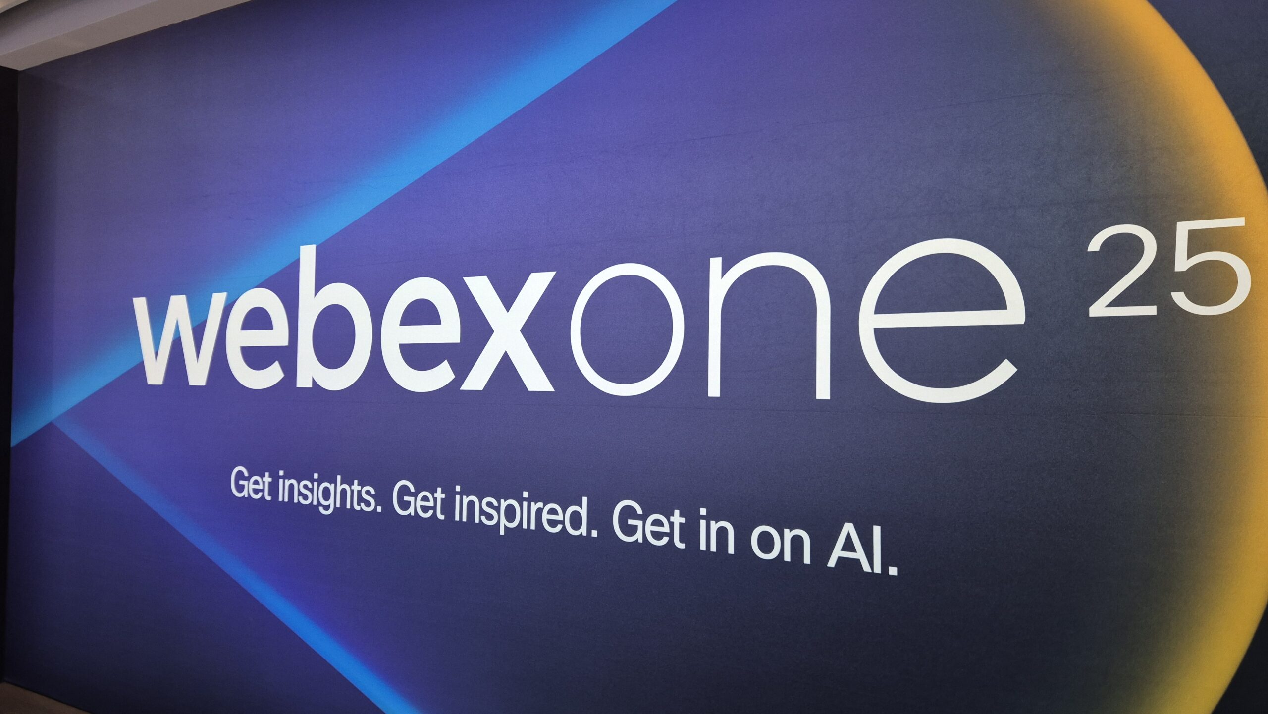 Cisco WebexOne 2025 - Get in on AI.