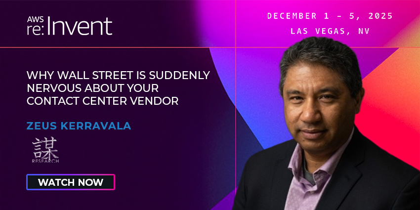 CX Today AWS Amazon Connect re invent 2025