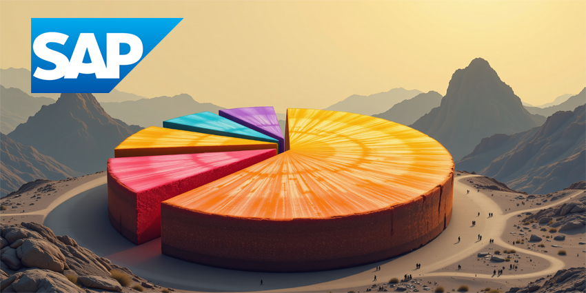 Pie chart showing two thirds