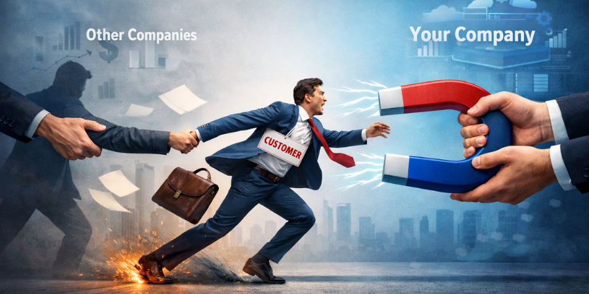 B2B customer community retention flywheel showing adoption, support deflection, advocacy, and insight