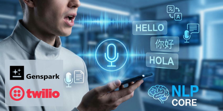 Genspark, Twilio, Call for Me, multilingual CX, translation, AI