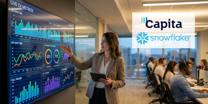 Capita Snowflake Real-time CX Intelligence