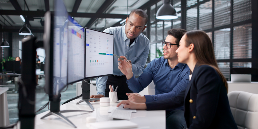 Dashboard showing AI-driven customer journey orchestration across channels