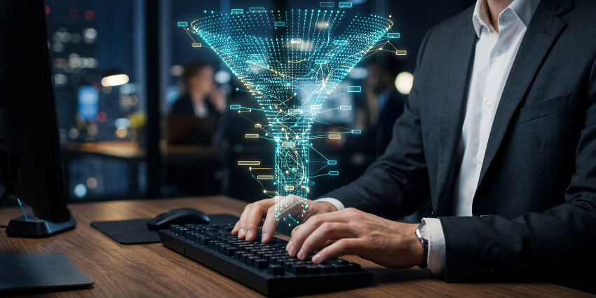 How customer data flows through CRM systems from collection to activation