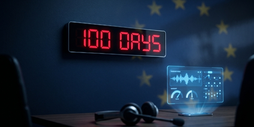 EU AI Act Deadline: Customer Emotion AI Becomes High-Risk in August 2026. Most Contact Centers Have No Idea What's Coming.
