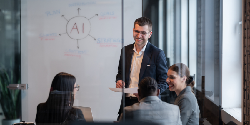 CIO leaders implementing an AI strategy