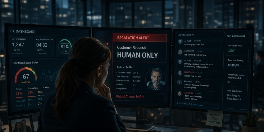 Future of CX: Humanity Against the Machine - Part 3 - 11:40 AM — The Customer Who Wanted a Human