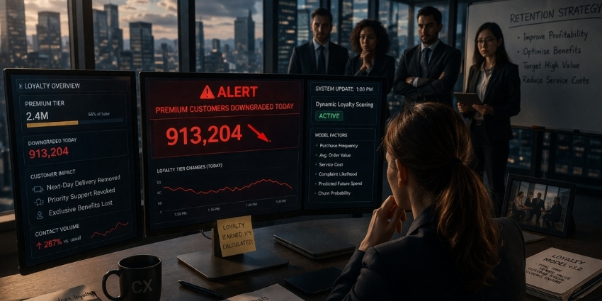 Future of CX: Part 4 - 1:20 PM — The Loyalty Tier Collapse