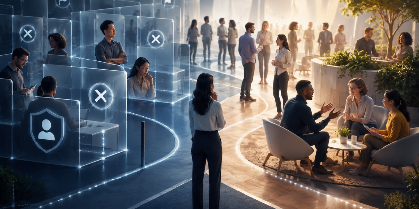 Community moderation strategy balancing safety and openness