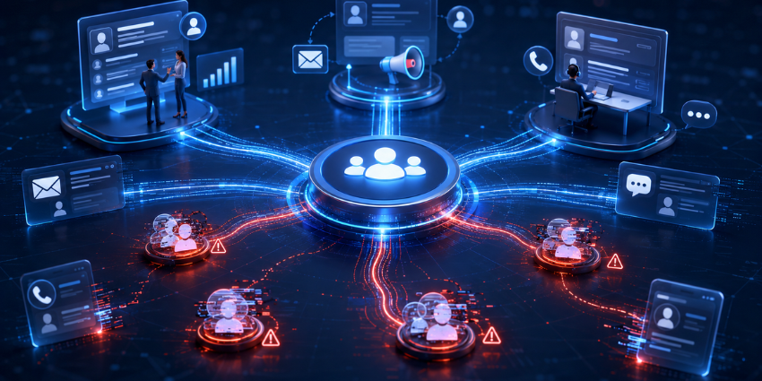 CRM automation amplifying bad customer data across systems