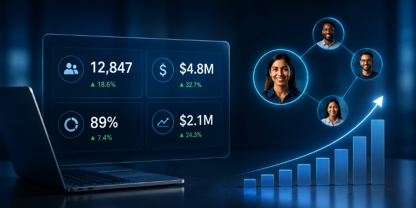 Community engagement mapped to retention and expansion revenue