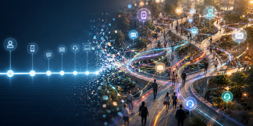 Customer journey modeling flaws vs real customer behavior across channels