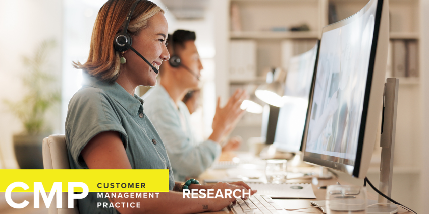 CX analytics dashboard showing 2026 contact center priorities for AI and self-service