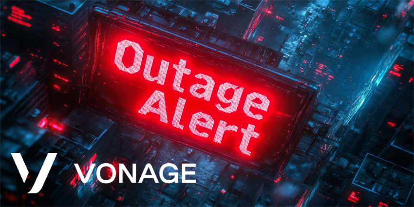Vonage SMS outage NorthC data center fire enterprise CX impact