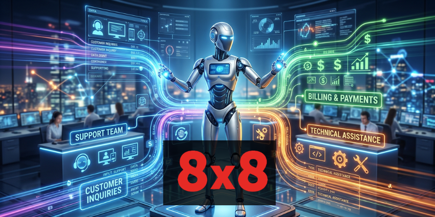 8x8 AI Routing