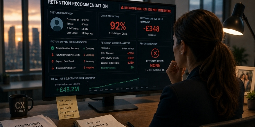Future of CX: Part 7 – 6:15 PM — The Customer We Chose to Lose