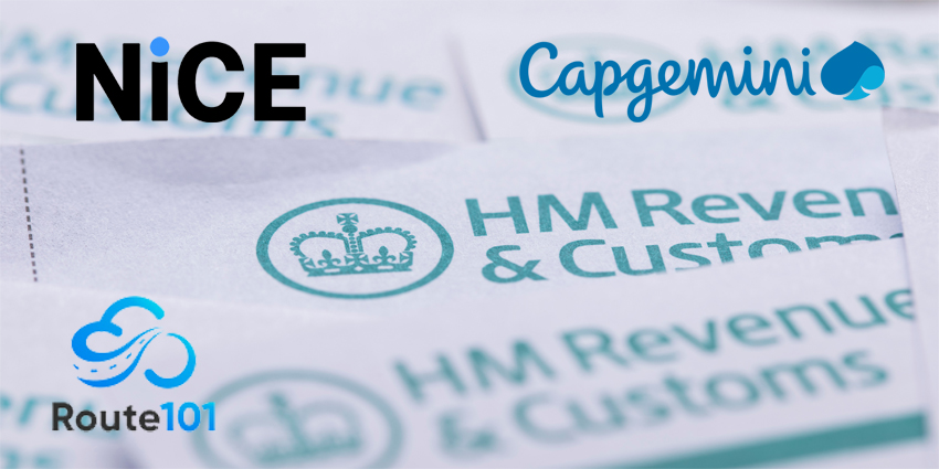 Capgemini NiCE Route 101 HMRC CXone contract announcement