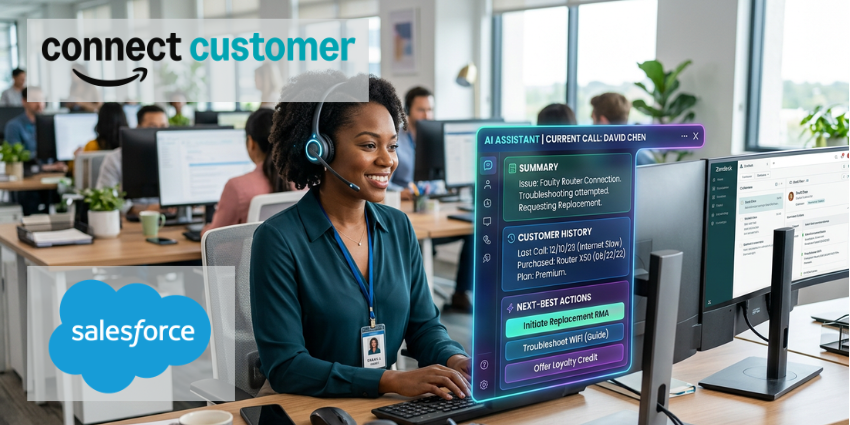 Amazon Connect Salesforce MCP