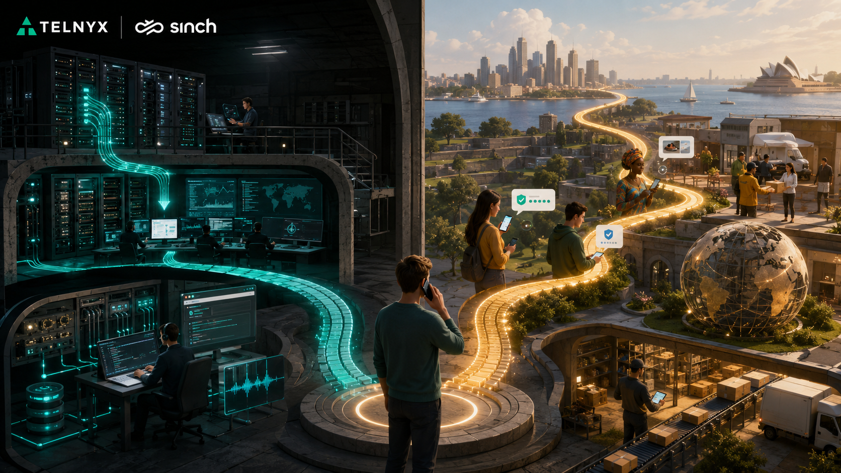 Telnyx vs Sinch CPaaS, CPaaS, Customer Journey Orchestration