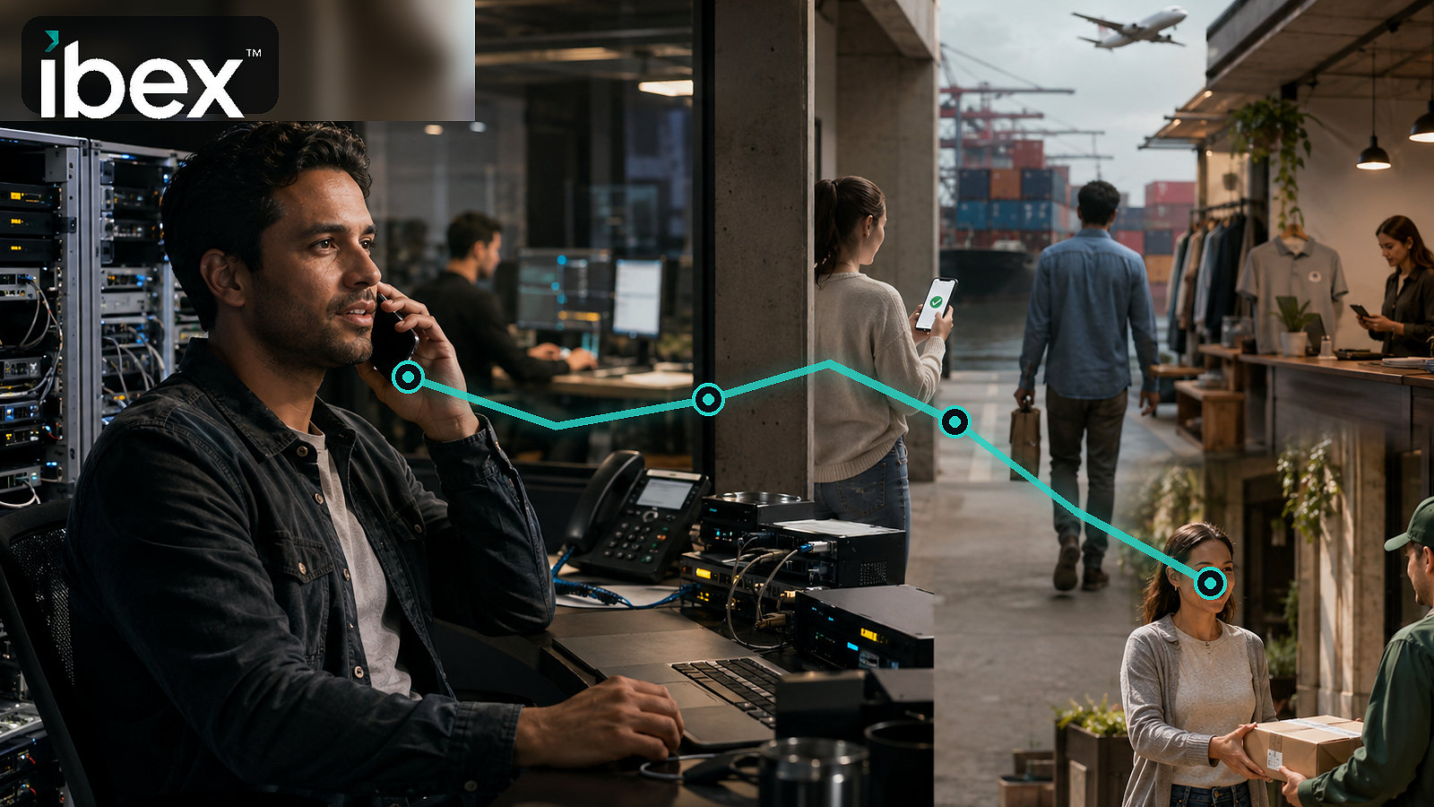 Ibex CX integration, AI-to-human handoff
