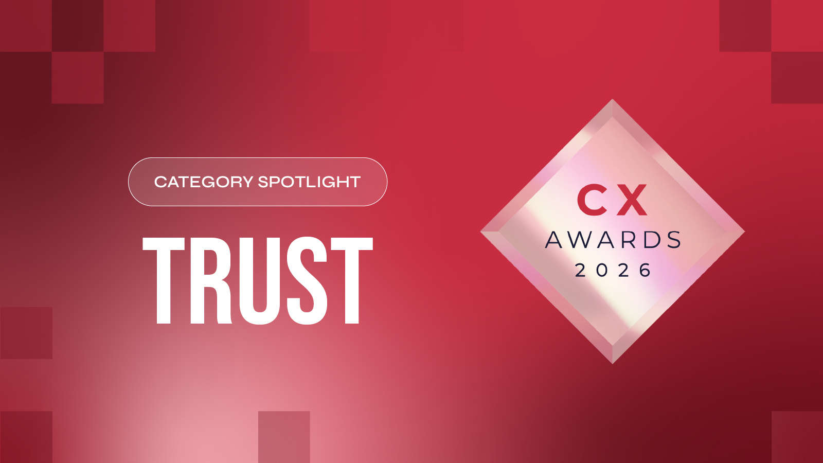 A padlock graphic representing the CX Awards Trust layer, celebrating the best privacy and compliance solutions.