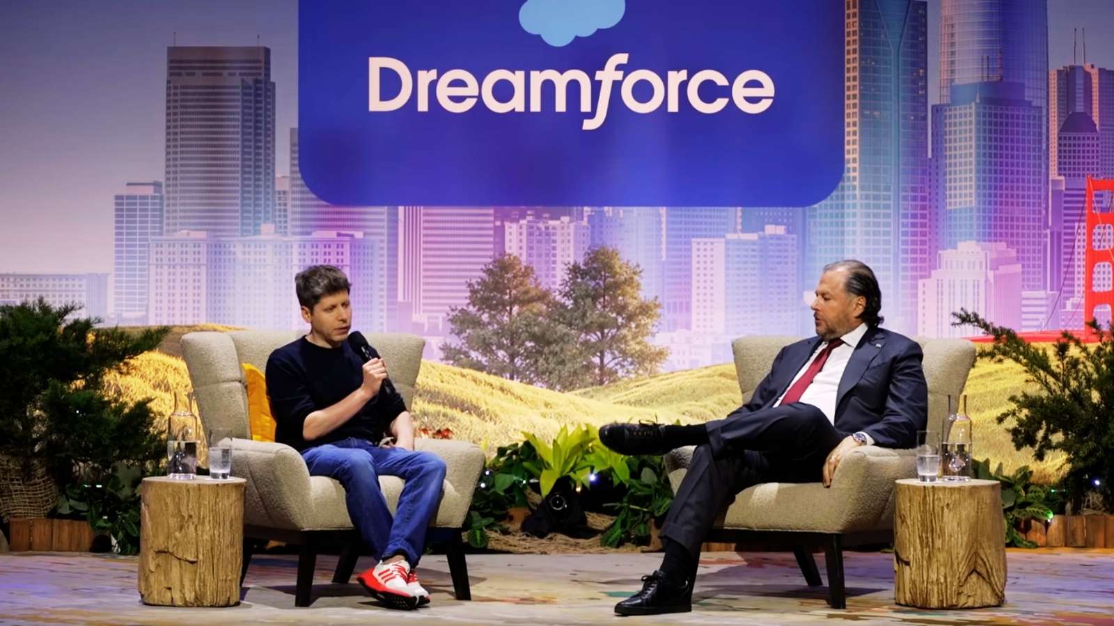Salesforce, OpenAI CEO Sam Altman, and Marc Benioff discuss AIforce, customer operations, AI agents, and why better AI will not automatically fix CX.